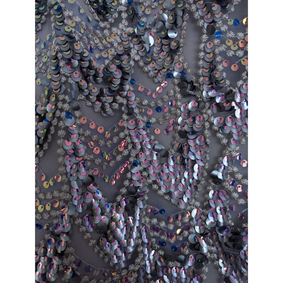 ZARA WOMEN MIDI SEQUIN MULTICOLORED SKIRT NWT XS,S,M,L - Picture 16 of 16